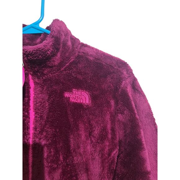 The North Face Pink Osolita Full Zip Fleece Jacket Size XL - Picture 3 of 7